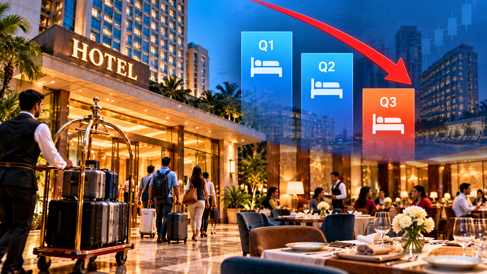 Hotel industry growth may moderate in third quarter