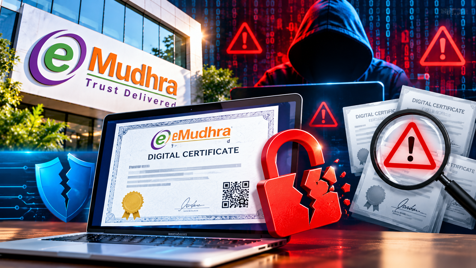 இமுத்ரா டிஜிட்டல் சான்றிதழ்களில் பாதுகாப்பு குறைபாடு - இந்தியாவில்?
