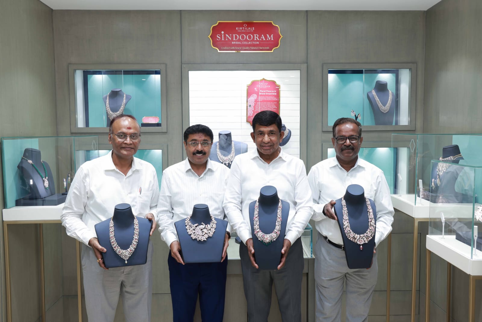 Kirtilals unveils ‘Sindooram’ at Alwarpet showroom