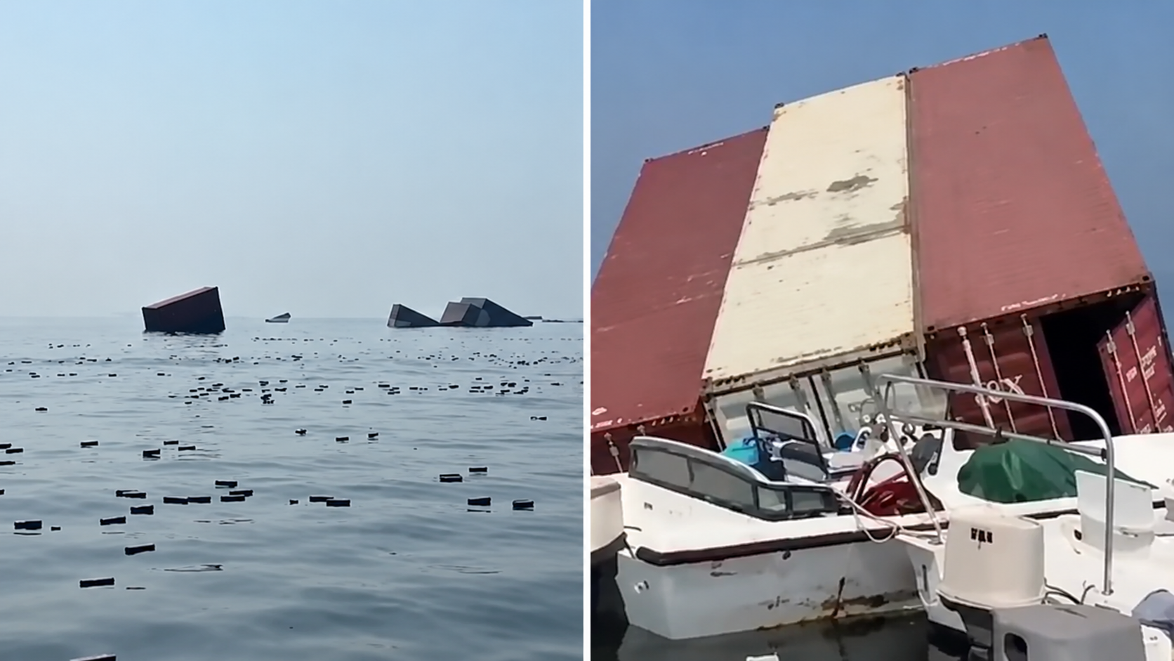 ஹோர்முஸில் மூழ்கிய கப்பல்! கடலில் மிதக்கும் ஐபோன்கள்