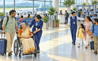 Coimbatore Airport Observes Yatri Seva Abhiyan 2026