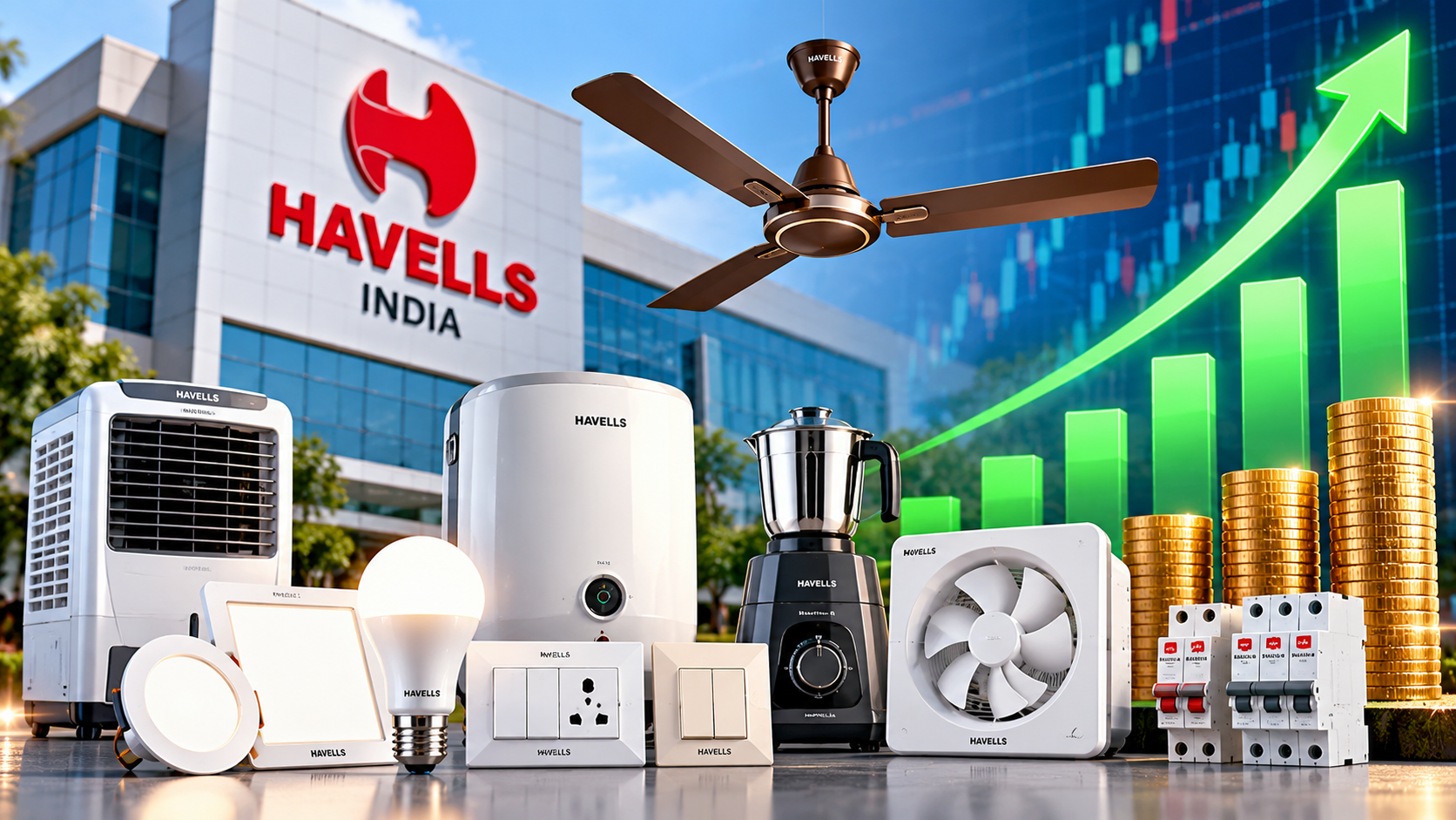 ஹேவல்ஸ் இந்தியா Q2 லாபம் ரூ.349 கோடியாக உயர்வு