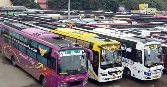 கோயம்பேடு ஆம்னி பேருந்து நிலைய நுழைவுக் கட்டணம் உயர்வு - வலுக்கும் எதிர்ப்பு