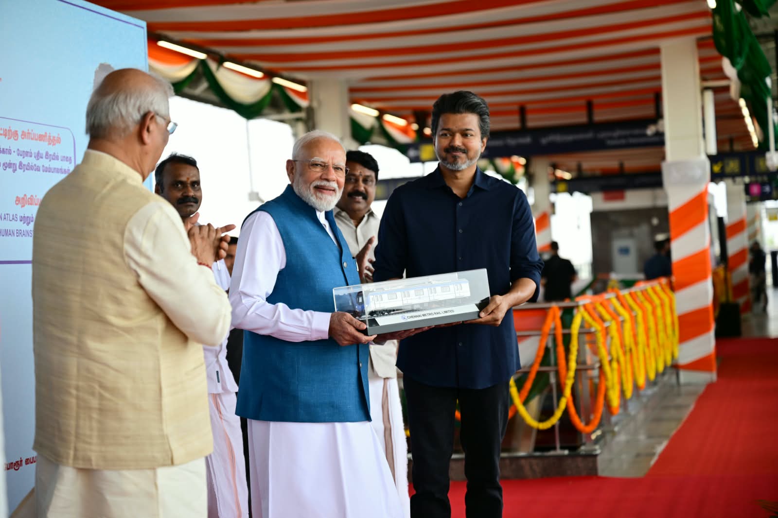 தூத்துக்குடி மக்களுக்கு ஜாக்பாட்! மேடையில் அறிவித்த பிரதமர் மோடி!