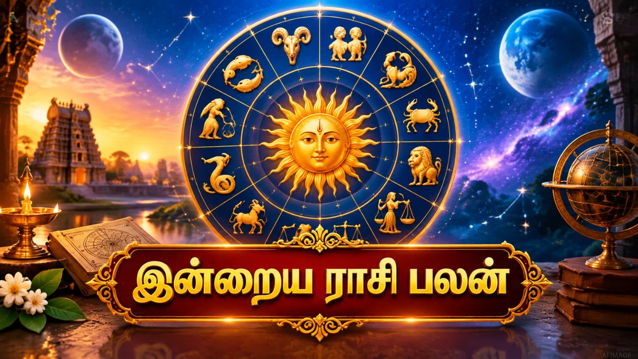 இன்றைய ராசிபலன்: எந்த ராசிக்கு நன்மை? யாருக்கு கவனம் தேவை?
