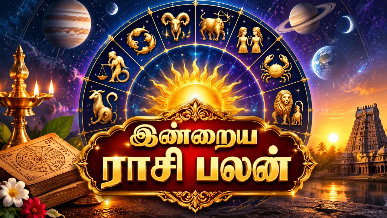 உங்கள் ராசிக்கு இன்று காத்திருக்கும் மாற்றங்கள், நன்மைகள் என்னென்ன ? பார்க்கலாம் !