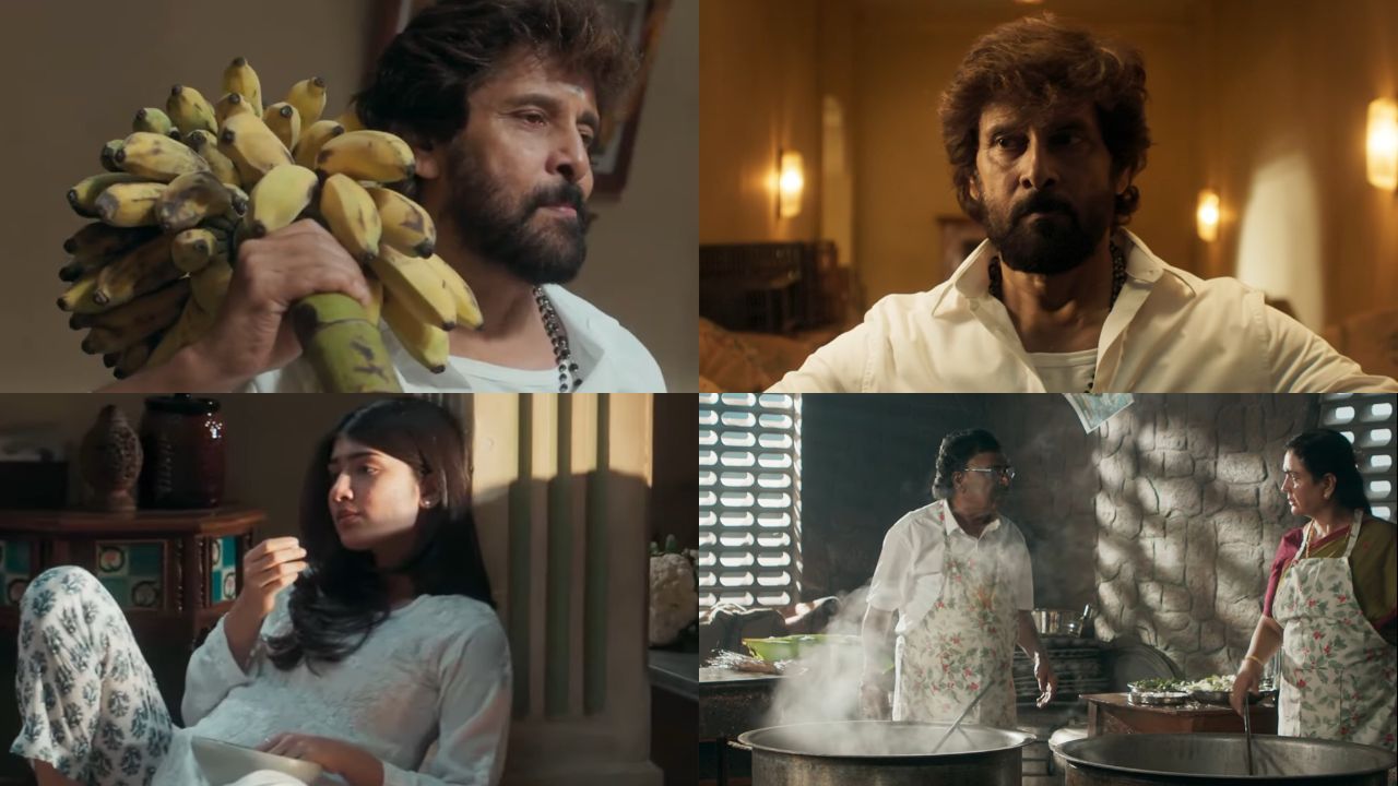 ஃபுல் மீல்ஸ் கொடுத்துதான் அனுப்புவேன்..! 'சீயான் 63' டைட்டில் ப்ரொமோ வெளியானது!