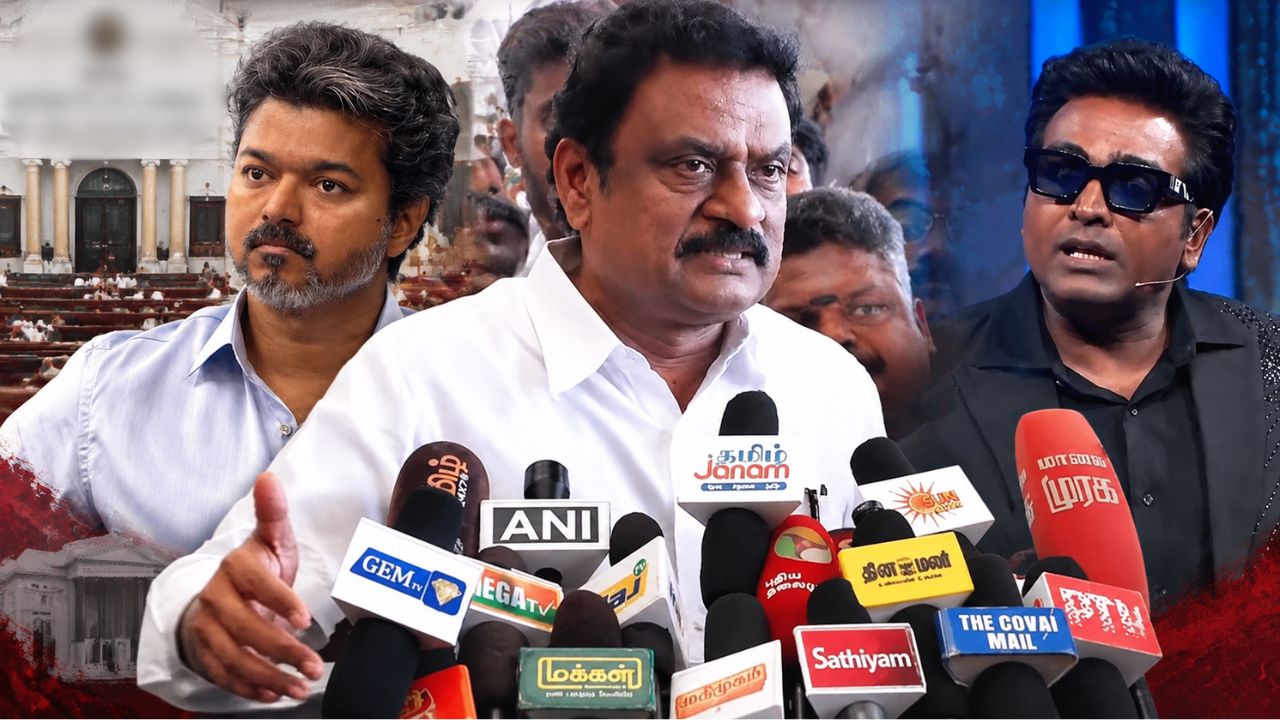 BIGBOSS சர்ச்சை.. VJS-க்கு மிரட்டல் விடுத்த தவெக எம்எல்ஏ!