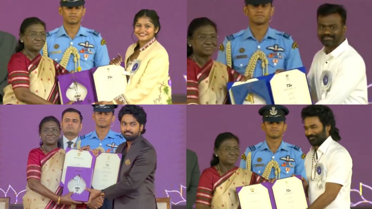 தமிழ் சினிமாவுக்கு 10 தேசிய விருதுகள்.. ஜனாதிபதி கைகளால் விருது பெற்ற கோலிவுட் நட்சத்திரங்கள்!
