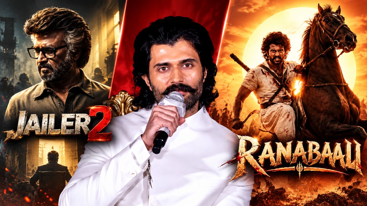 ரணபலி vs ஜெயிலர் 2 – சமூக வலைதளப் பிரசாரம் குறித்து விஜய் தேவரகொண்டா பரபரப்பு குற்றச்சாட்டு ! ரணபலி vs ஜெயிலர் 2 – சமூக வலைதளப் பிரசாரம் குறித்து விஜய் தேவரகொண்டா பரபரப்பு குற்றச்சாட்டு !