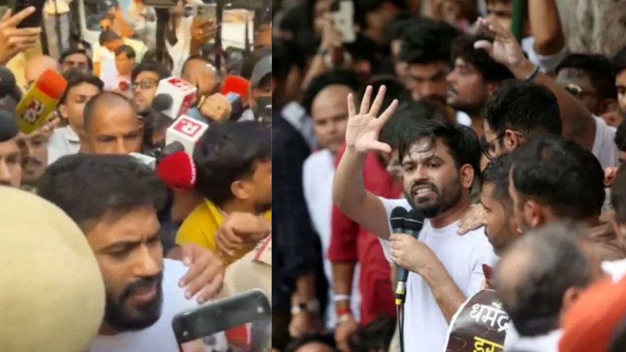 ஞானேஷ் குமார் பதவி விலகக் கோரி போராட்டம்...சிஜேபி தலைவர் அபிஜித் தீப்கே கைது!