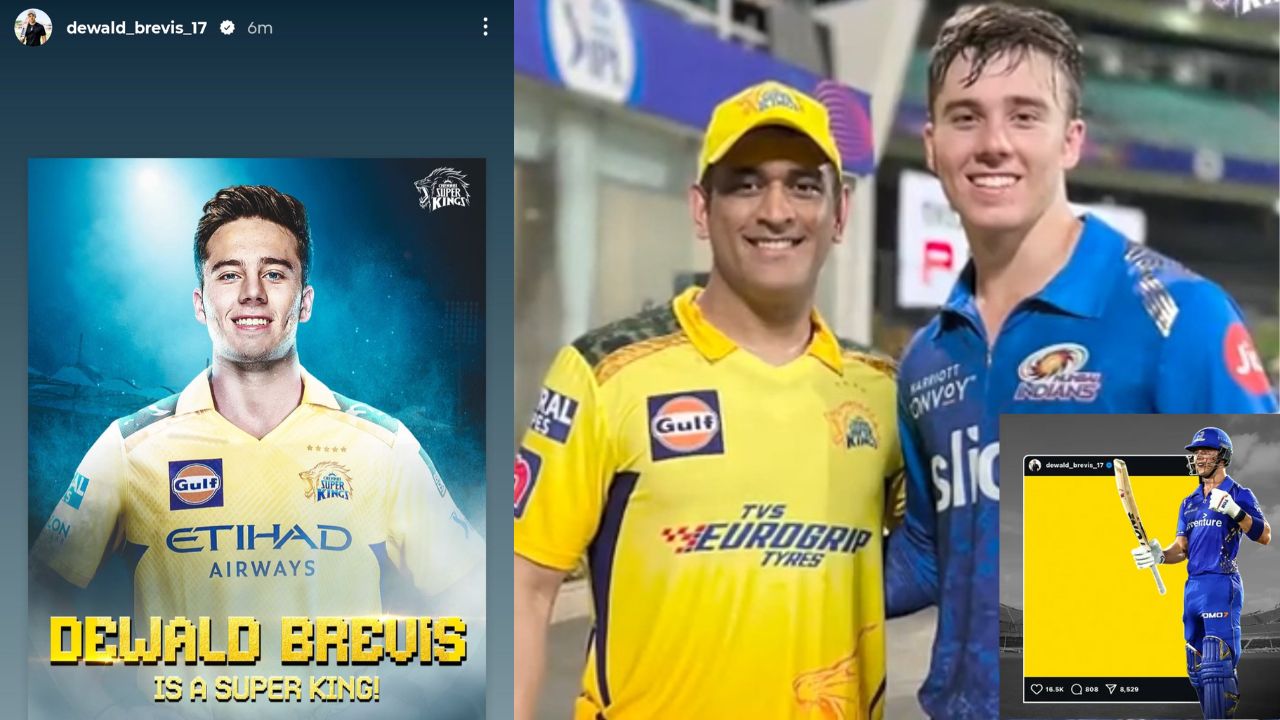 Dewald Brevis: சென்னை அணியில் குட்டி ஏபிடி.. CSK கொடுத்த இன்ப அதிர்ச்சி