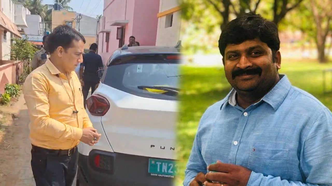 காட்பாடியில் ஹோட்டல் உரிமையாளர் வீட்டில் அமலாக்கத்துறை சோதனை