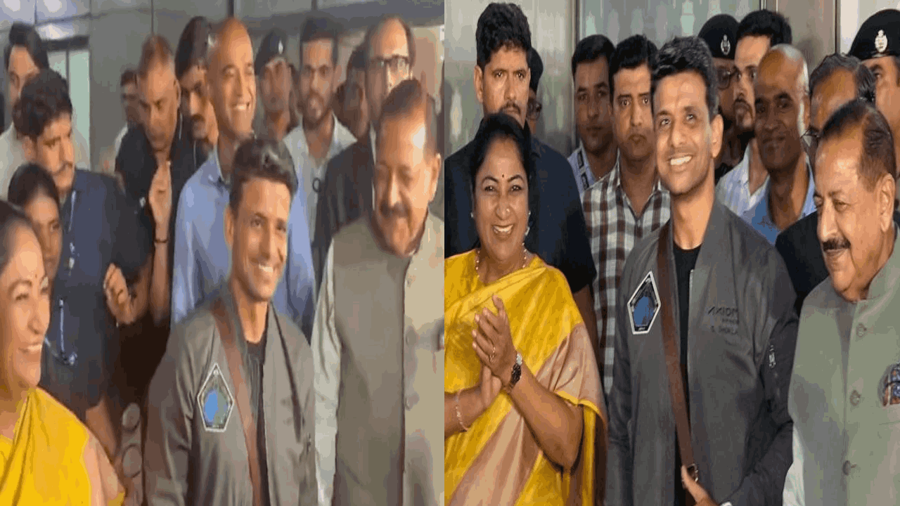 விண்வெளி நாயகன் சுபான்ஷு சுக்லா இந்தியா வருகை! பிரதமரை நேரில் சந்திக்கிறார்!