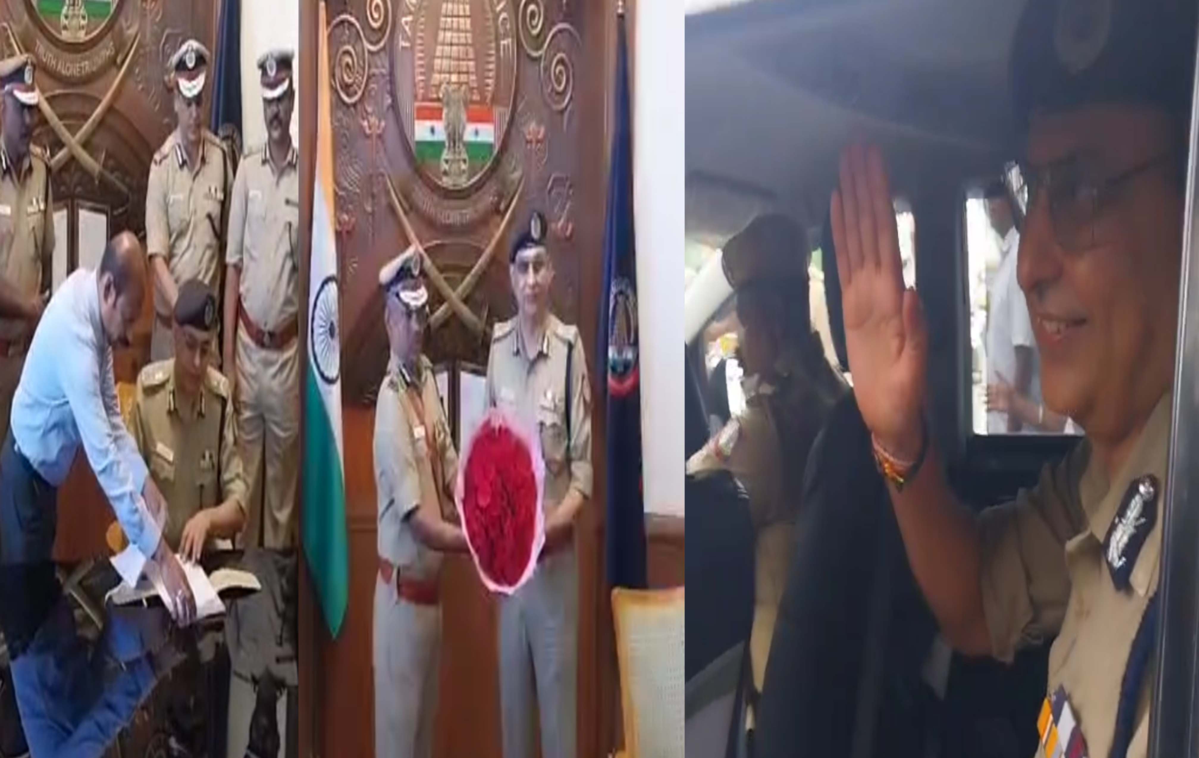 தமிழக டிஜிபி சங்கர் ஜிவால் ஓய்வு: பாரம்பரிய 'ரோப் புல்லிங்' மரியாதையை ஏற்க மறுப்பு!