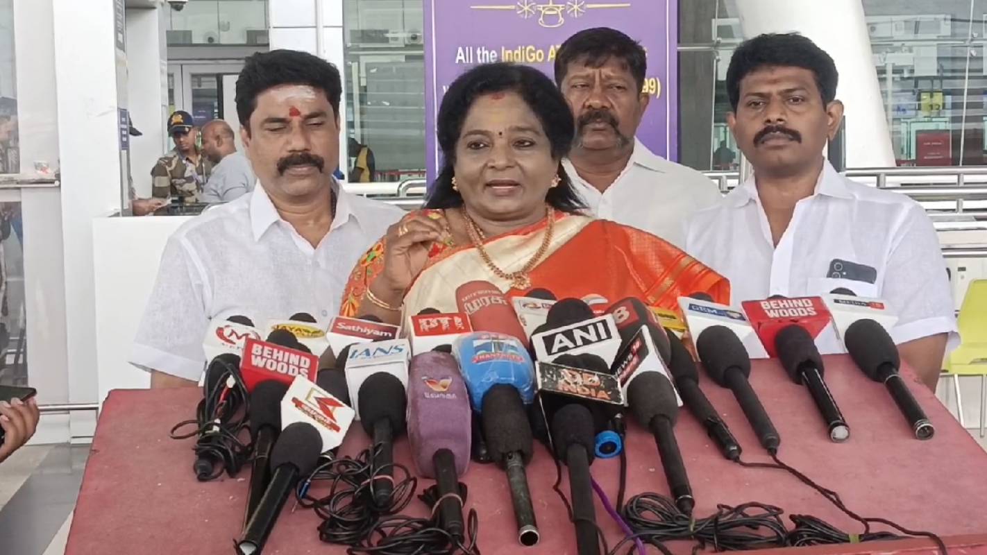  ராகுல் காந்தி குடும்பத்தினர் தான் இந்தியாவை பலவீனப்படுத்தினர் - தமிழிசை சௌந்தர்ராஜன் அதிரடிப் பேச்சு!  