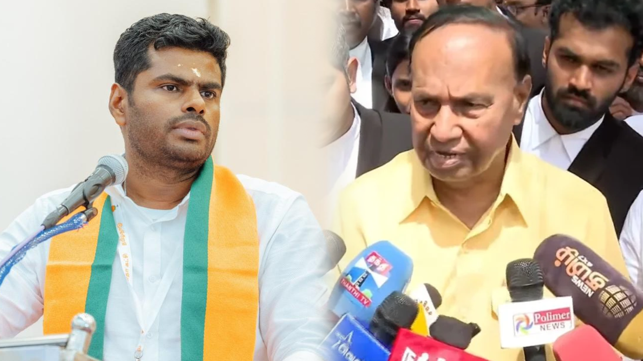 அண்ணாமலைக்கு எதிராக வழக்கு – டி.ஆர்.பாலு நீதிமன்றத்தில் ஆஜர்