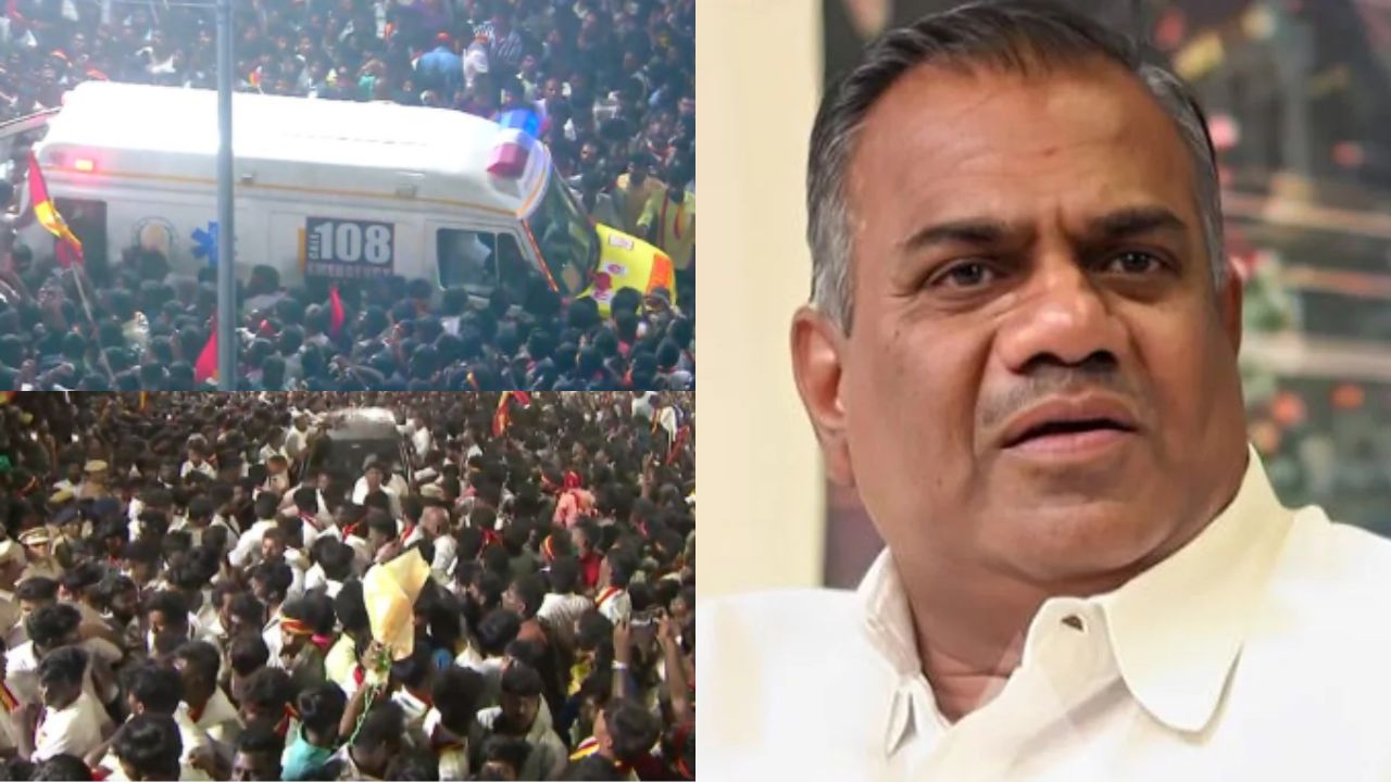 கரூர் துயர சம்பவம்.. தவெக பொதுச்செயலாளர் ஆனந்த் மீது வழக்குப்பதிவு!