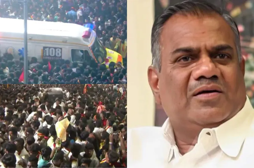 கரூர் துயர சம்பவம்.. தவெக பொதுச்செயலாளர் ஆனந்த் மீது வழக்குப்பதிவு!
