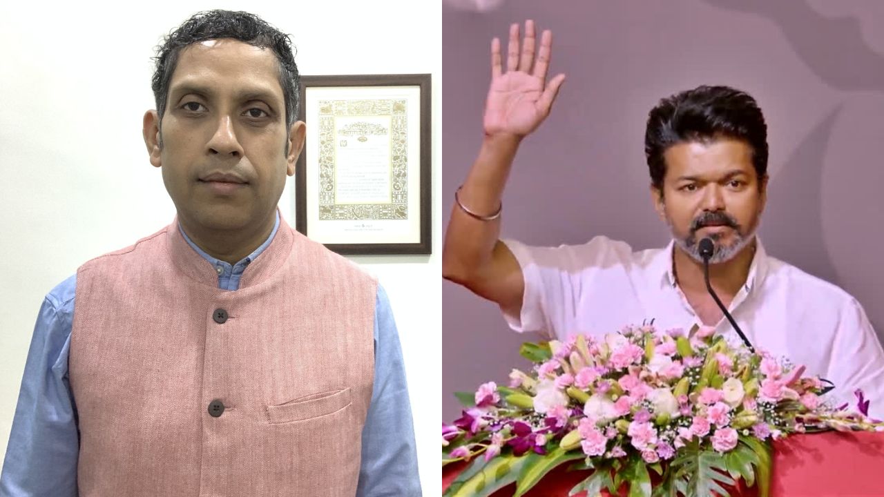 தவெக - காங்கிரஸ் கூட்டணி? விஜய்யுடன் ராகுல் காந்தியின் வியூக வகுப்பாளர் ரகசியப் பேச்சுவார்த்தை!