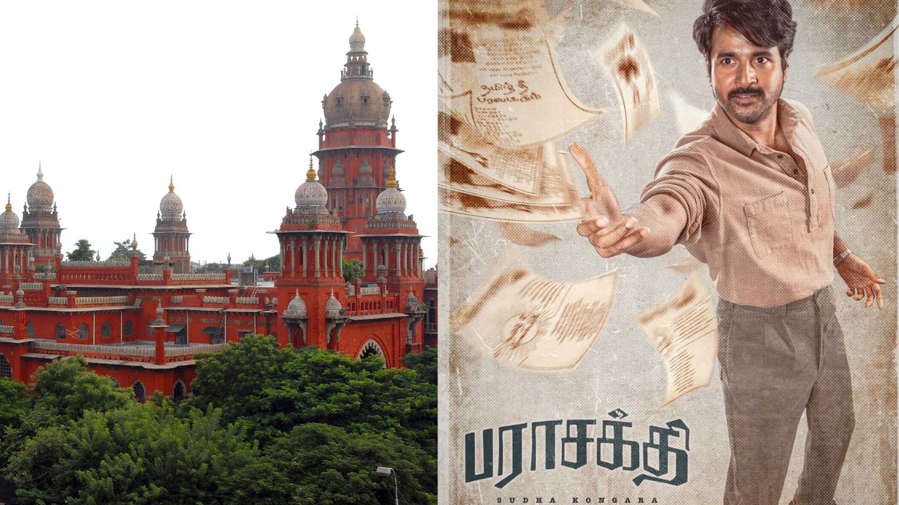 சிவகார்த்திகேயனின் 'பராசக்தி' படத்துக்குத் தடை இல்லை: உயர் நீதிமன்றம் உத்தரவு!