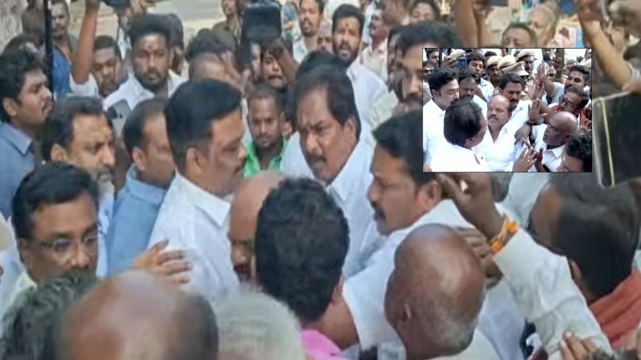 அவனியாபுரம் ஜல்லிக்கட்டு: அமைச்சர் மூர்த்தியை முற்றுகையிட்டு வாக்குவாதம்!