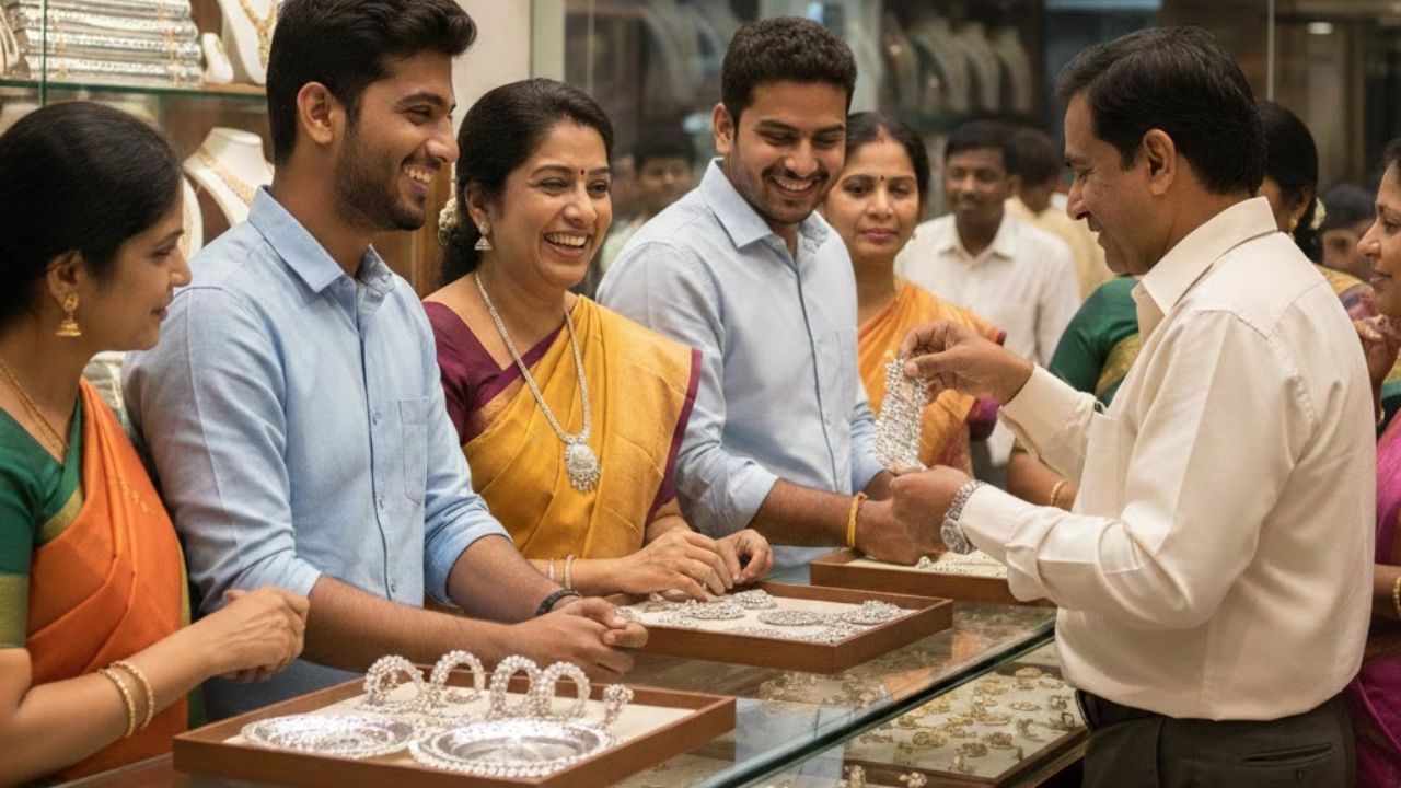 வெள்ளி விலை ஒரே நாளில் ரூ.85,000 சரிவு.. வாடிக்கையாளர்கள் மகிழ்ச்சி!