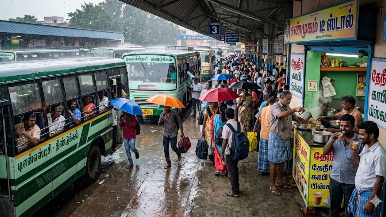 TN Weather: தேனி, திண்டுக்கல் உள்பட 8 மாவட்டங்களில் கனமழை பெய்ய வாய்ப்பு!
