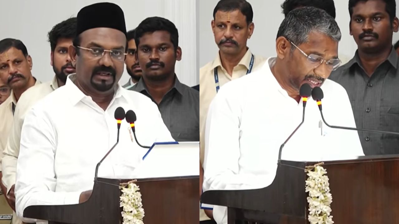 தமிழக அமைச்சரவையில் விசிக, ஐயூஎம்எல்: வன்னி அரசு, ஷாஜகான் அமைச்சர்களாகப் பதவியேற்பு!