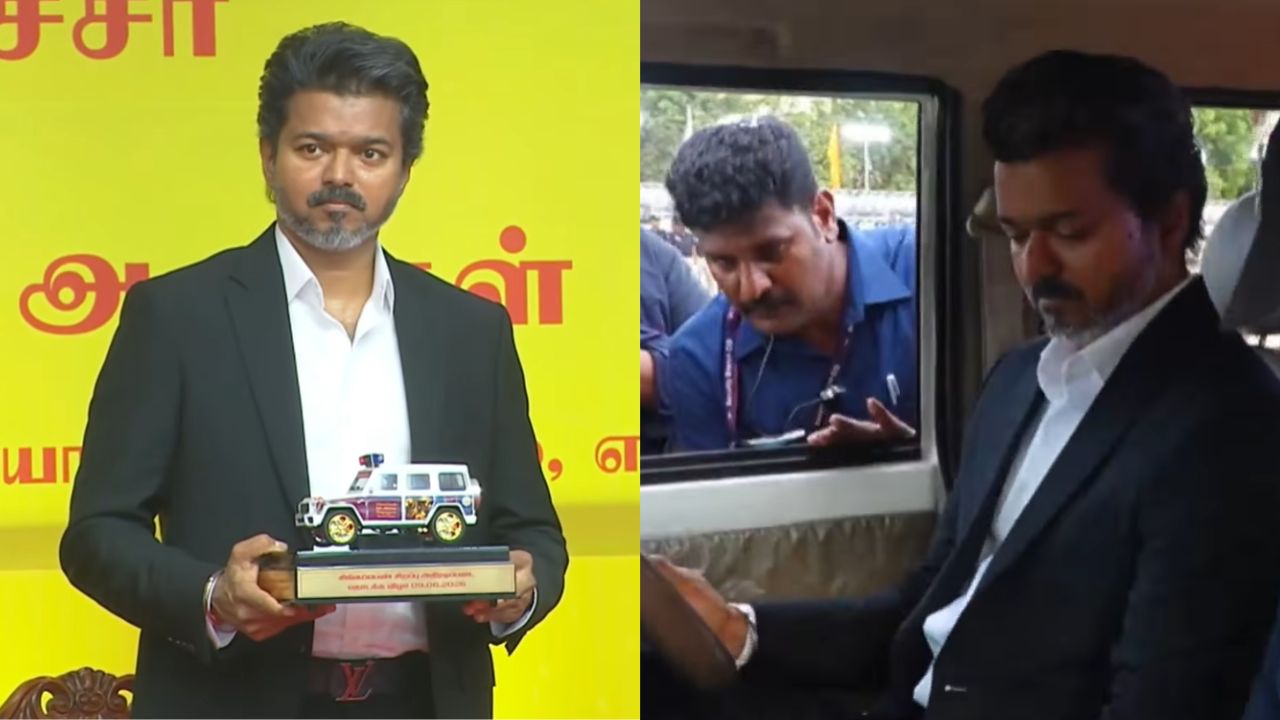 சிங்கப் பெண் அதிரடிப்படை தொடக்கம்: வாகனத்தை ஒட்டி பார்த்த முதல்வர் விஜய்!