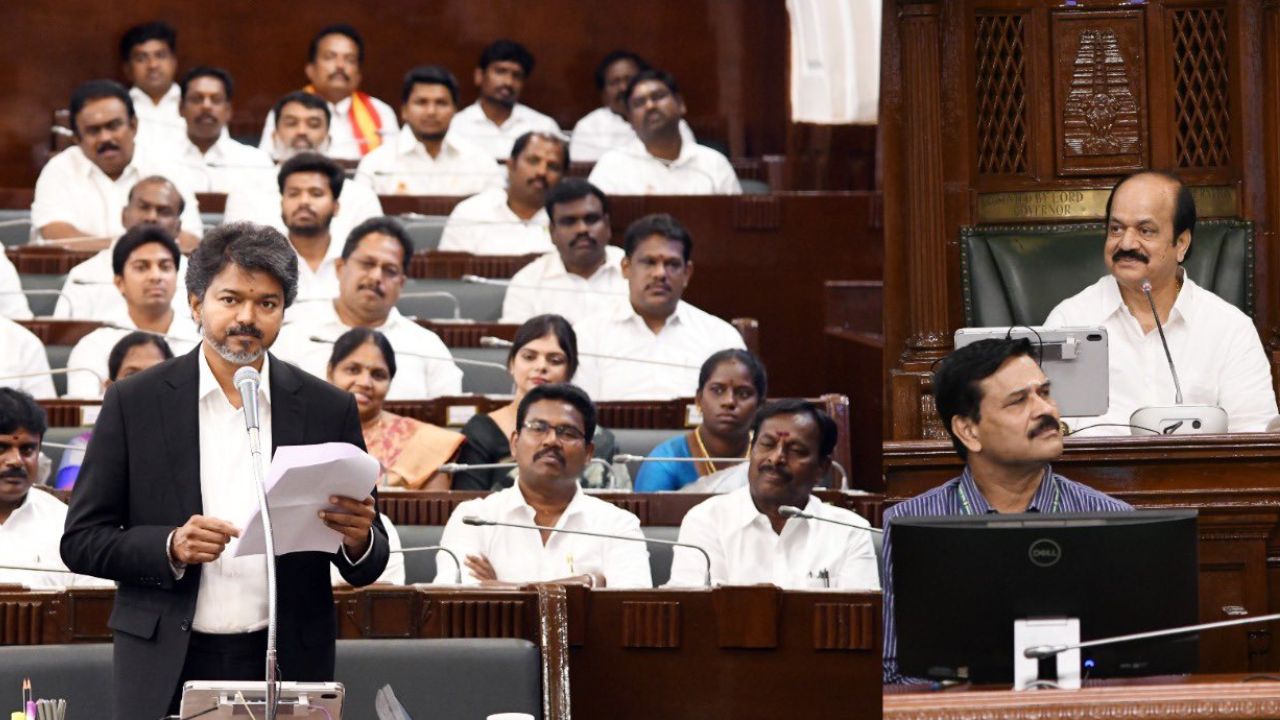 தவெக அரசின் முதல் சட்டமன்றக் கூட்டத்தொடர் இன்று கூடுகிறது: தமிழ்த்தாய் வாழ்த்துடன் தொடங்குமா? 