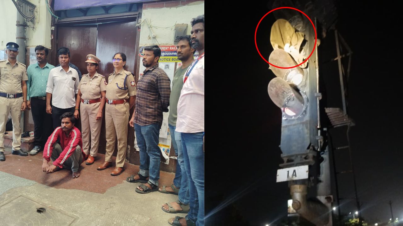 பகலில் ஆட்டோ டிரைவர்; இரவில் திருடன்.. ரயில்வே சிக்னலில் துணி கட்டி கொள்ளை: அதிர்ச்சி சம்பவம்!
