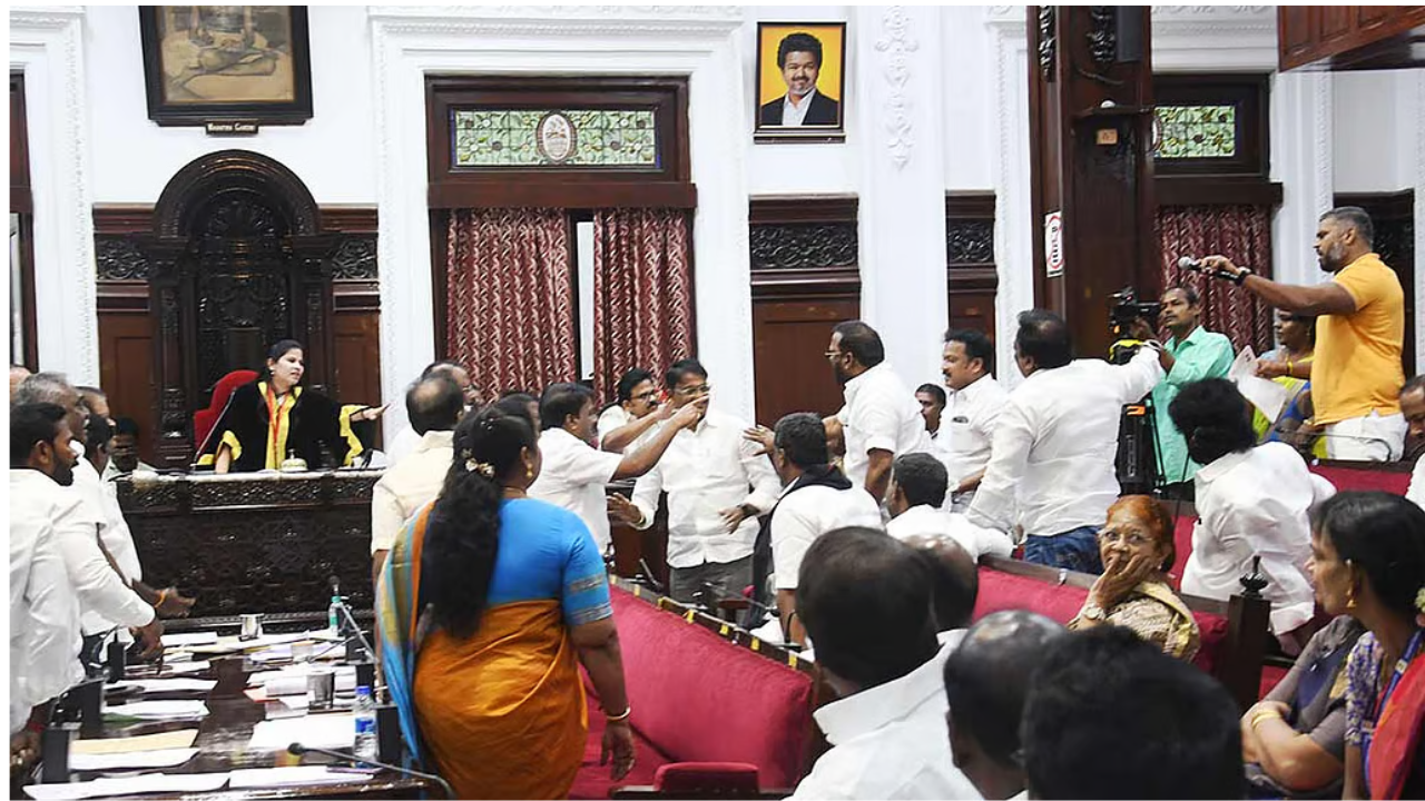 மேயர் பிரியா முன்னிலையில் காரசார மோதல்... சென்னை மாமன்றத்தில் பரபரப்பு!