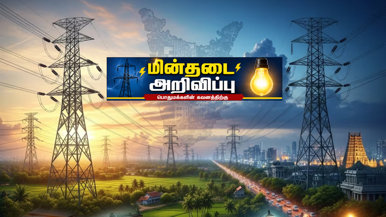 சென்னையில் நாளை 5 மணி நேர மின்தடை! உங்கள் பகுதி இருக்கிறதா?