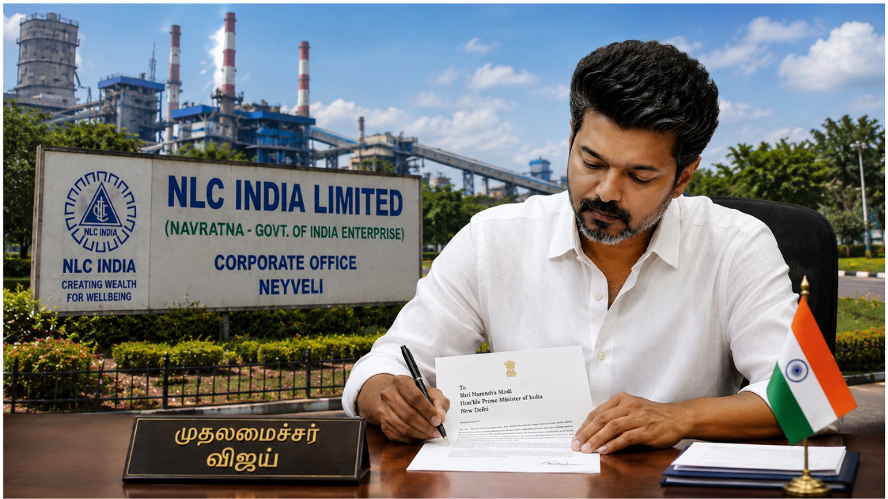 NLC பங்குகள் விற்பனைக்கு எதிர்ப்பு... மோடிக்கு முதல்வர் விஜய் எழுதிய கடிதம் ! 