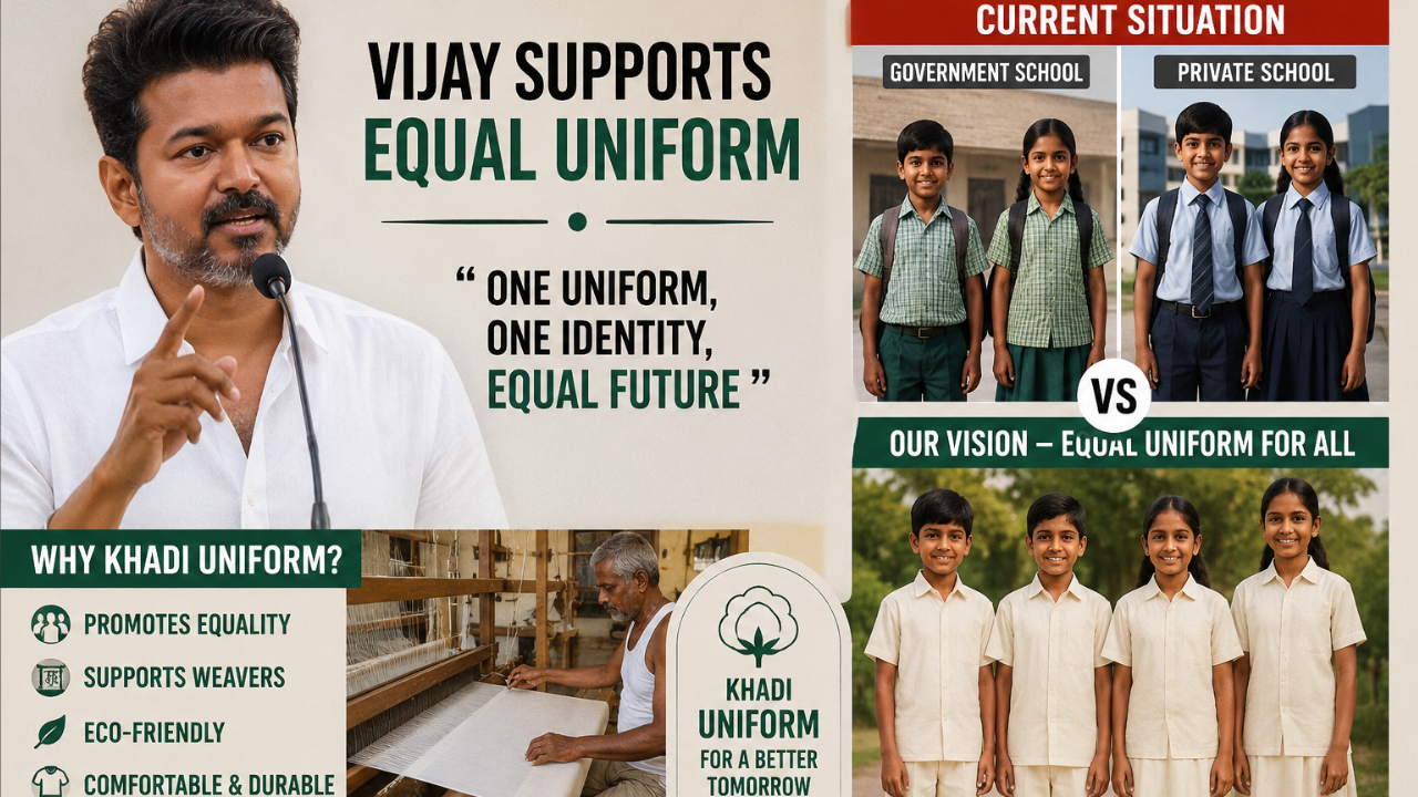 பள்ளி சீருடைகளில் நிலவும் ஏற்றத்தாழ்வுக்கு முற்றுப்புள்ளி வைக்குமா தமிழக அரசு?