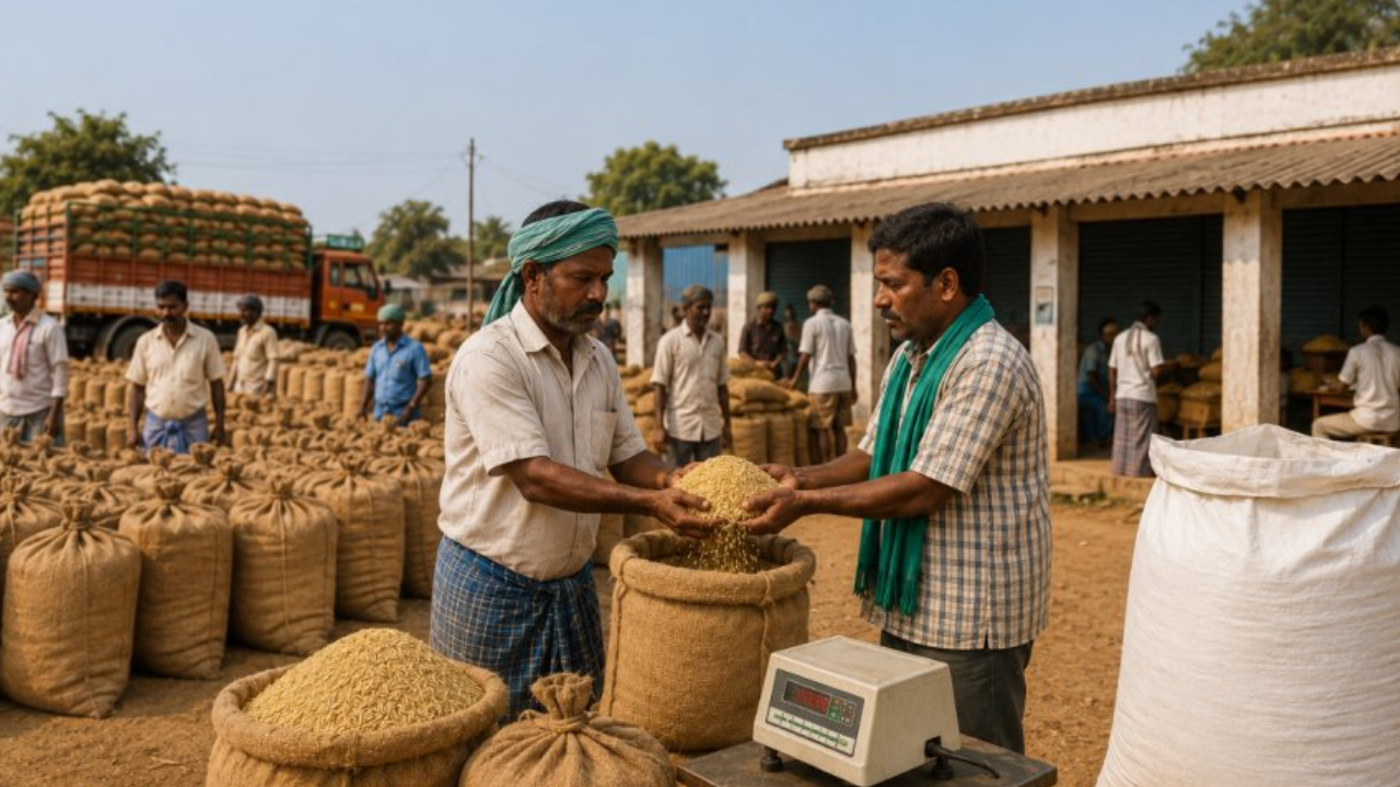 பணம் வராமல் தவிக்கும் விவசாயிகள்... நெல் கொள்முதலில் புதிய பிரச்னை!