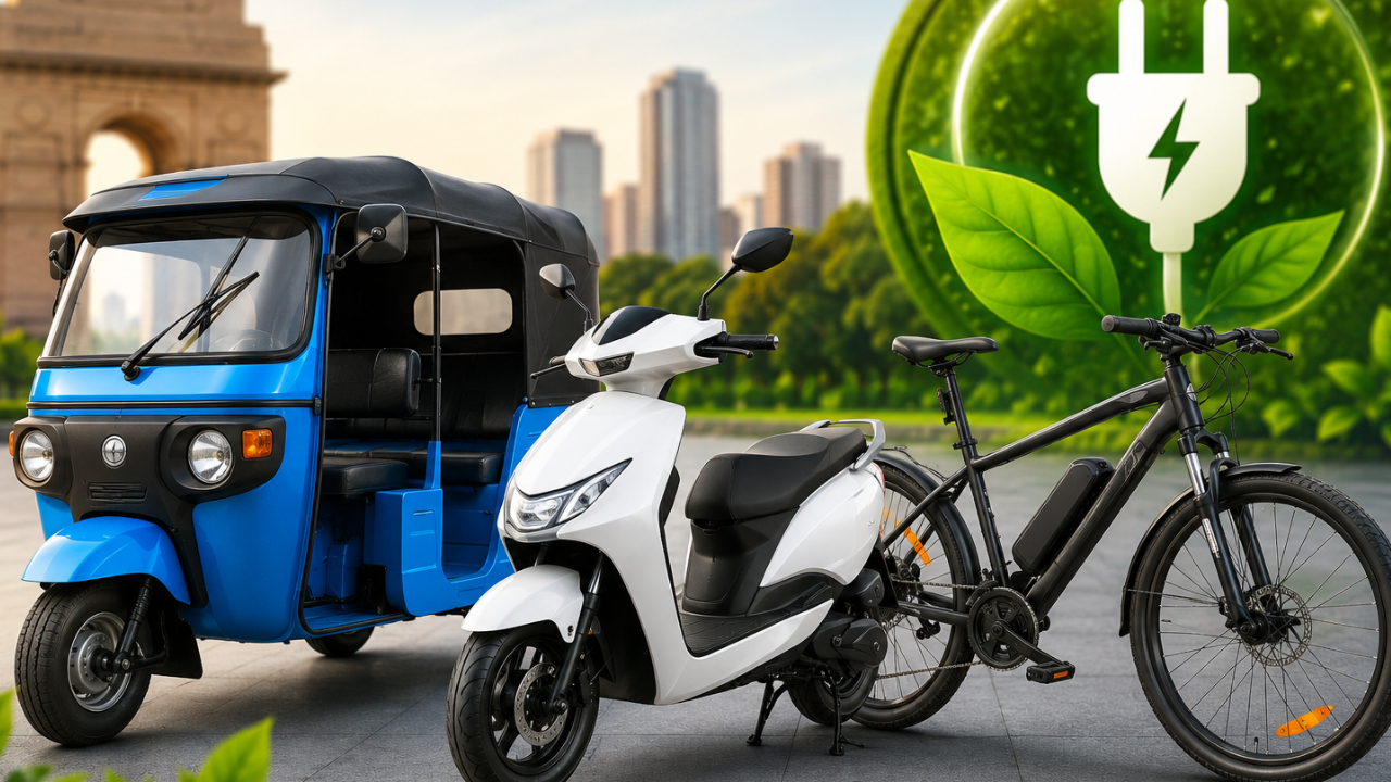E-Vehicle வாங்க இனி சுலபம்... ரூ.50,000 வரை மானியம் அறிவிப்பு! 