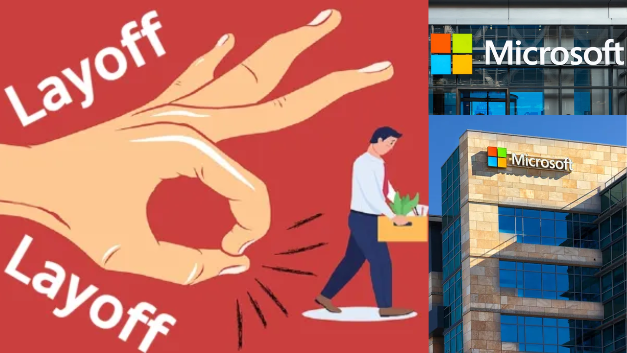 மீண்டும் 'லேஆஃப்'... 2.5% ஊழியர்களை பணிநீக்கும் மைக்ரோசாப்ட்!
