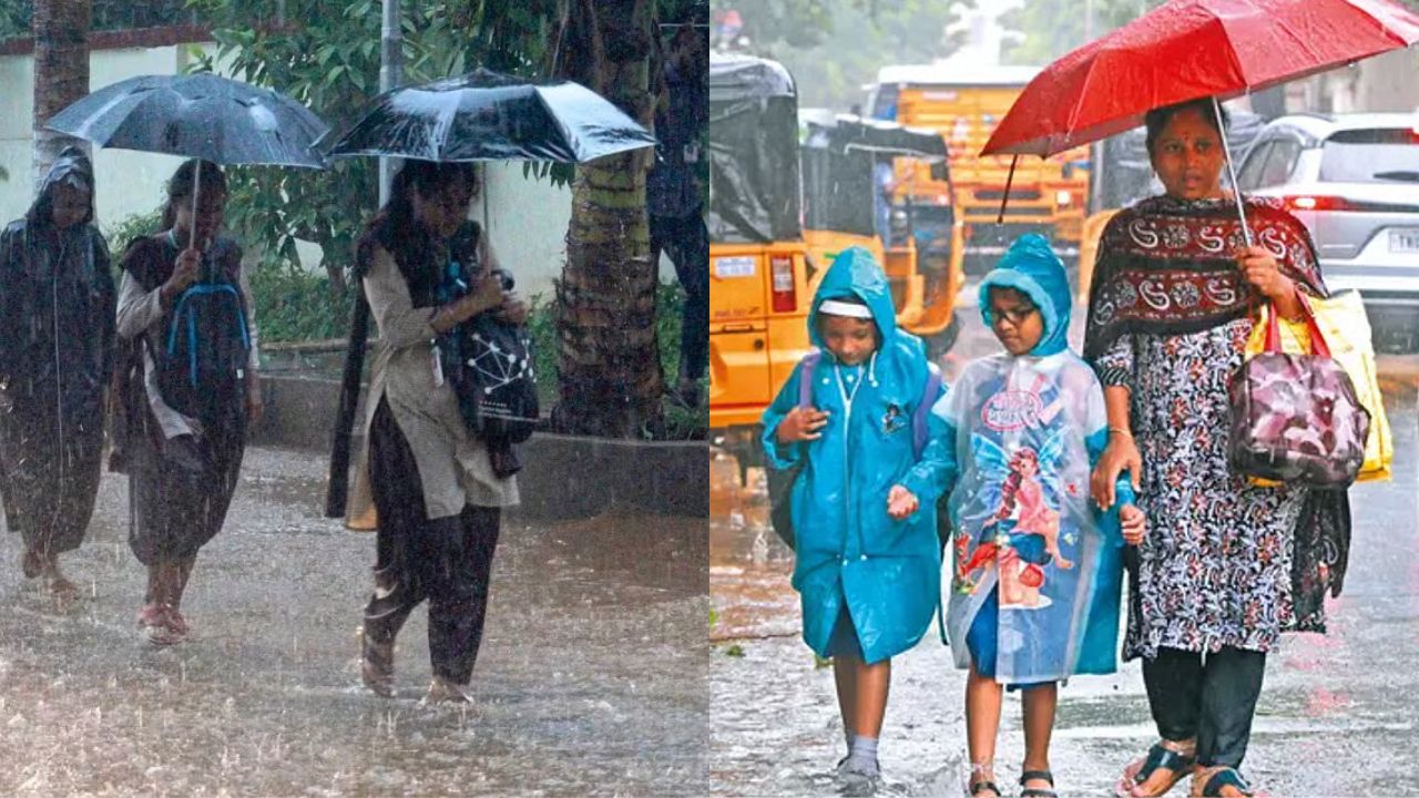 TN Weather: பலத்த காற்றுடன் மழைக்கு வாய்ப்பு.. பள்ளிகளுக்கு இன்று விடுமுறை அறிவிப்பு!