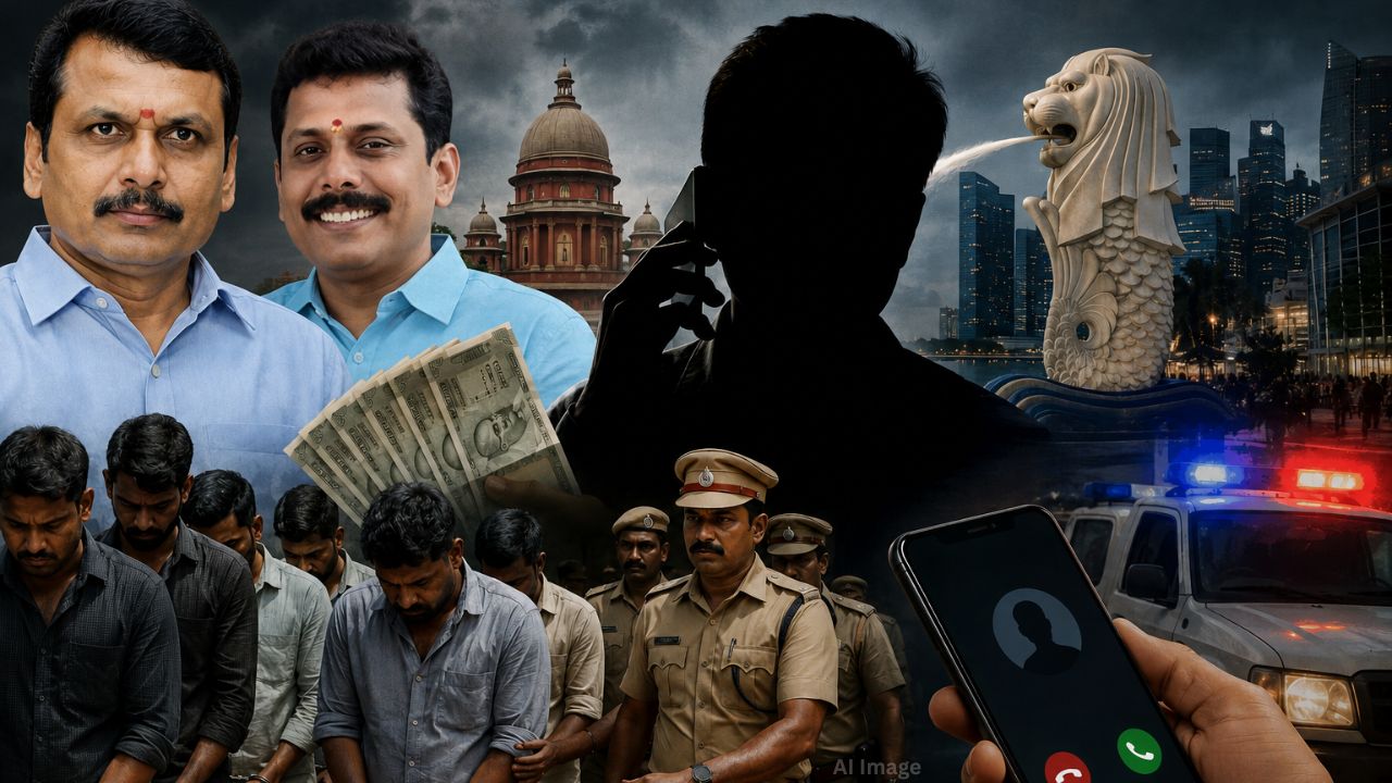 தவெக ஆட்சியை கவிழ்க்க சதி.. சிங்கப்பூர் நபர் யார்? போலீசார் தீவிர விசாரணை!