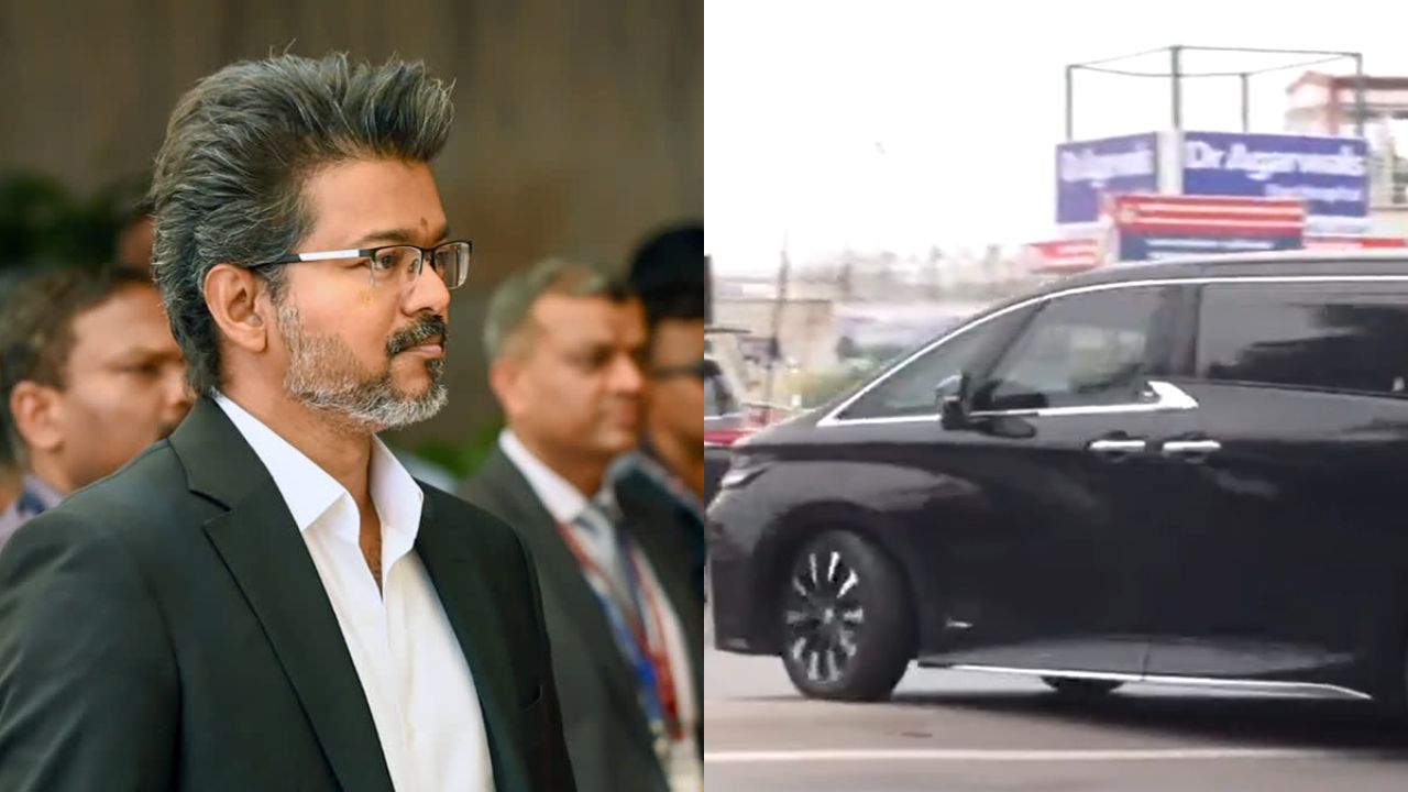 கரூர் புறப்பட்டார் முதலமைச்சர் விஜய்; 10 கி.மீ தொலைவுக்கு ரோடு ஷோ!