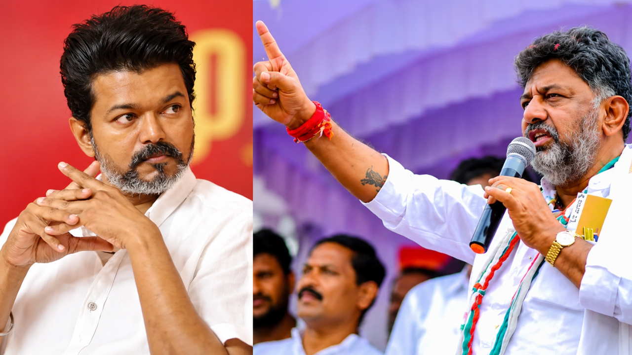 மேகதாது Meet-up ? விஜய்க்கு End Card போட்ட டி.கே. சிவக்குமார்..!