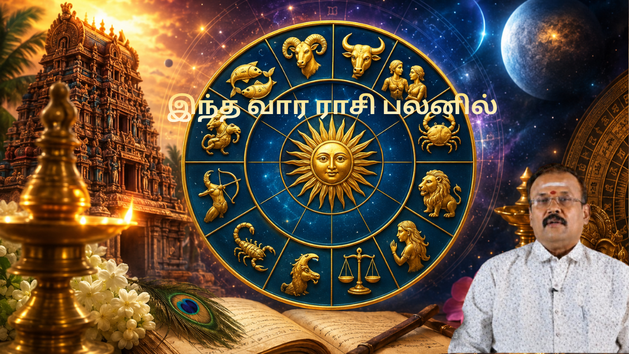 இந்த வார ராசி பலன்கள் : 12 ராசிகளின் பலன்கள் என்னென்ன? 