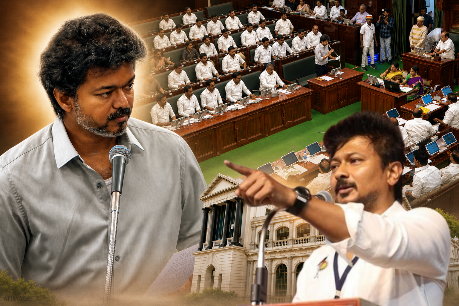 இன்று சட்டசபையில்...விஜய் vs  உதய் எகிறும் எதிர்பார்ப்பு! 