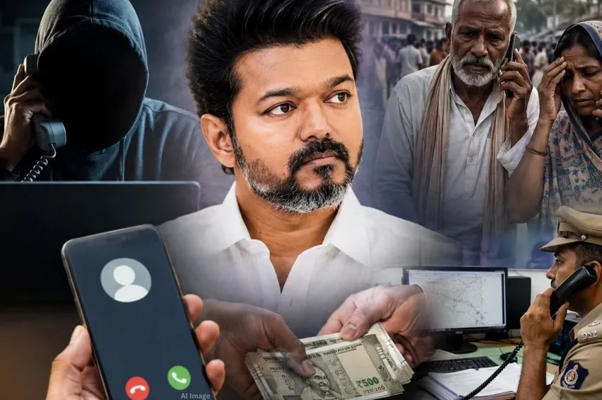 முதலமைச்சர் விஜய் பெயரில் மோசடி: மத்திய பிரதேசத்தில் சைபர் கும்பல் கைவரிசை!