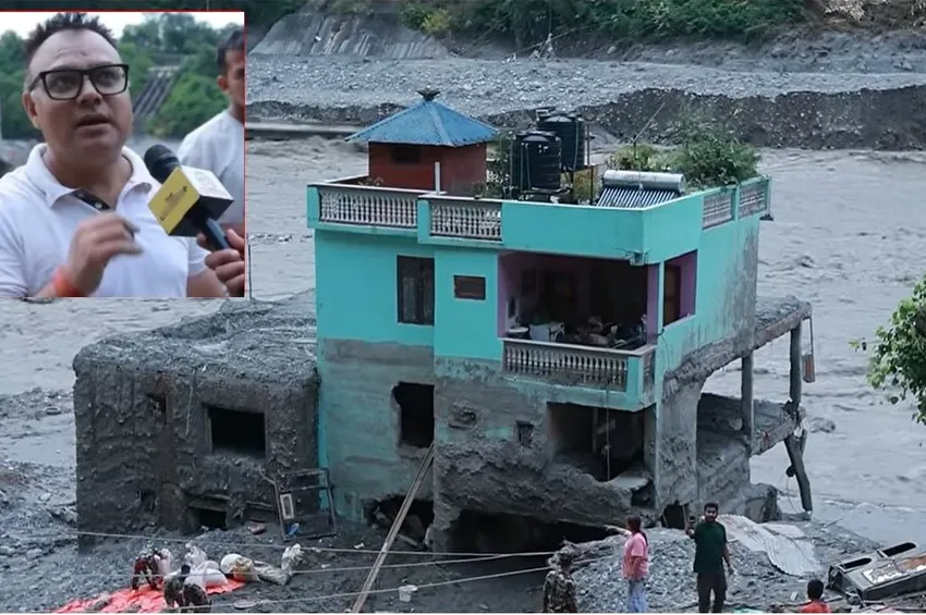 Nepal Flood: வெள்ளப்பெருகில் தப்பிய 'பச்சை வீடு'.. திக் திக் நிமிடங்கள் குறித்து பேசிய ஓனர்!