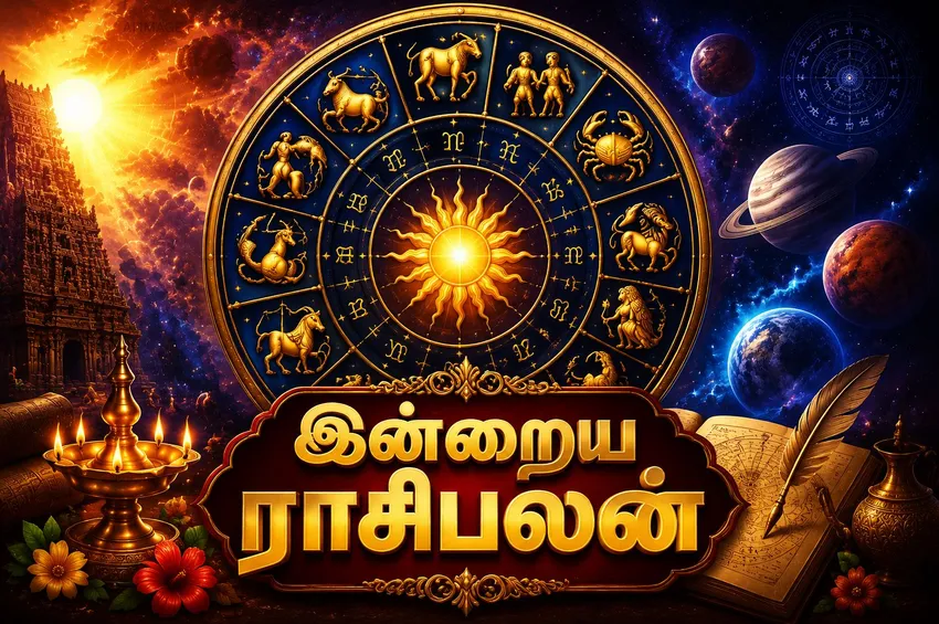 இன்று உங்கள் ராசிக்கு எப்படி? பணம், தொழில், குடும்ப பலன்கள்