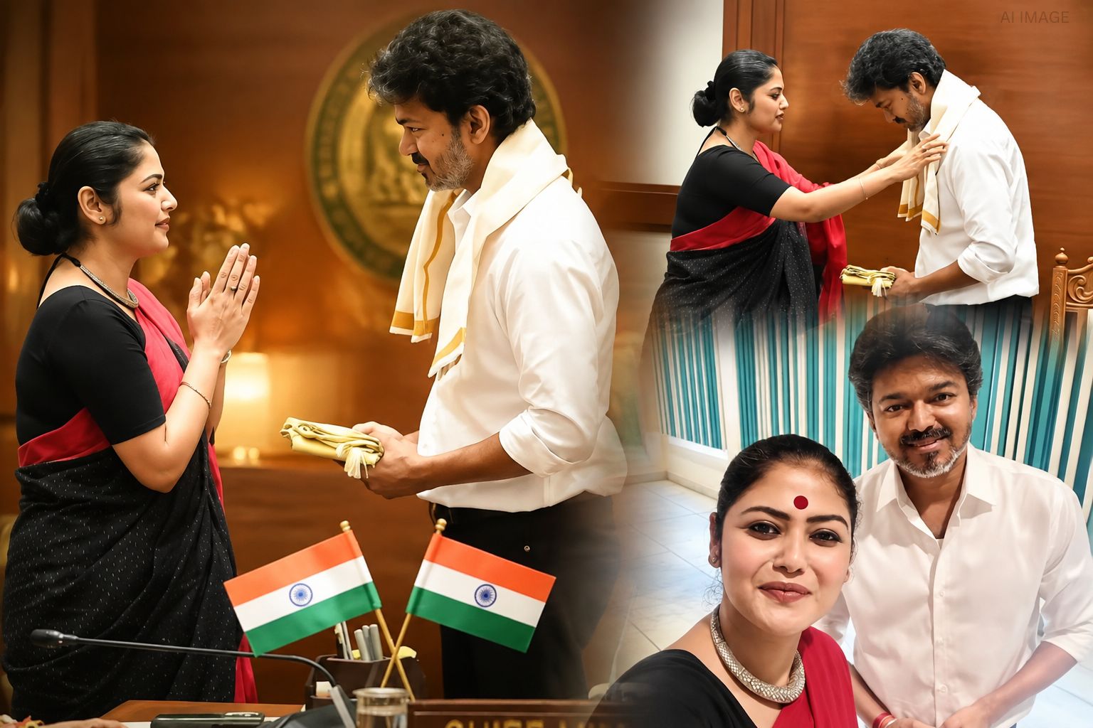 விஜய் - சாயோனி கோஷ் சந்திப்பு.. அரசியல் வட்டாரத்தில் பரபரப்பு!