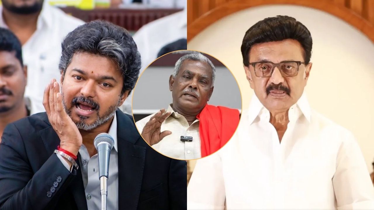 மு.க ஸ்டாலின் குறித்து உருவக் கேலி.. முதலமைச்சரே இப்படி பண்ணலாமா? பெ.சண்முகம் கண்டனம்!